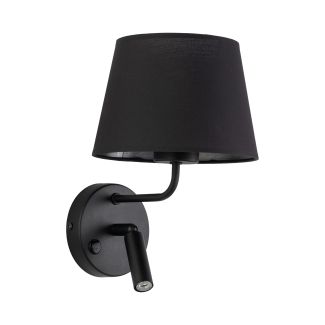 TK-LIGHTING 11392 MAJA BLACK KINKIET 1XE27 / 1XG9
