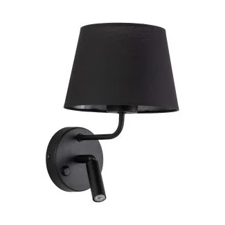 TK-LIGHTING 11392 MAJA BLACK KINKIET 1XE27 / 1XG9