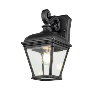 ELSTEAD BAYVIEW-2M-BK Średnia latarnia naścienna Bayview - 1 PŁ