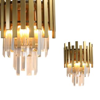 MILAGRO ML5998 ASPEN GOLD E14 2x40W
