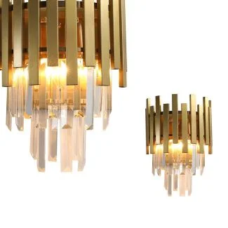 MILAGRO ML5998 ASPEN GOLD E14 2x40W