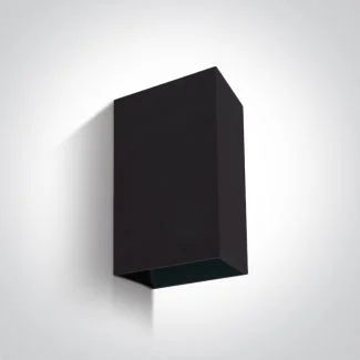 ONE LIGHT 67398A/B/W Pellene 2 czarny kinkiet LED 3000K 2x3W IP54
