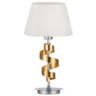 CANDELLUX 41-23483 DENIS LAMPKA GABINETOWA 1X60W E27 CHROM/ZŁOTY