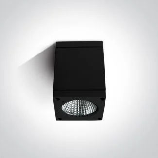 ONE LIGHT 67138D/B/W Apostoli czarna zewnętrzna oprawa sufitowa 3000K 6W IP54