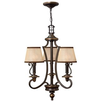 ELSTEAD PLYMOUTH HK/PLYMOUTH3 3Lt Chandelier