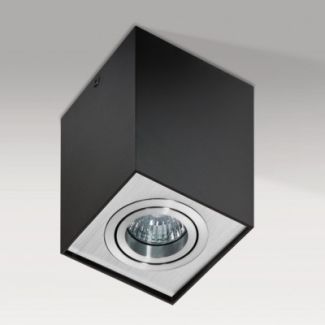 AZZARDO GM4106-BK-ALU / AZ0930 Eloy (black/aluminium) Lampa sufitowa