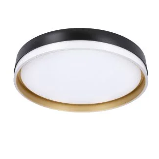 CANDELLUX 13-17727 MANHATTAN LAMPA SUFITOWA PLAFON 24W LED 38 CM KLOSZ BIAŁY