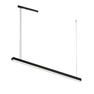 ANTIGO Lampa wisząca Hiate Line - Czarna (1500 mm) 4000K 1854