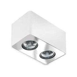 AZZARDO AZ0737 NINO 2 WHITE/CHROM TECHNICAL LAMP