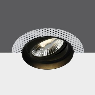 WYPRZEDAŻ ONE LIGHT 11110ATR/B Patras czarna wpuszczana oprawa typu downlight z oprawką GU10 R111