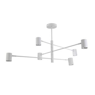 LIGHT PRESTIGE LP-731/6P WH Snow 6 wiszący biały
