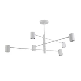 LIGHT PRESTIGE LP-731/6P WH Snow 6 wiszący biały
