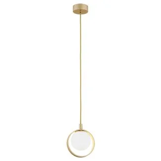 ARGON 8257 SATURNIA zwis 1 pł. opal mat, złoty