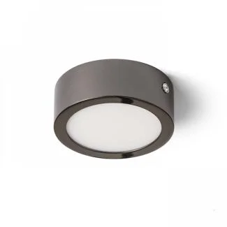 RENDL R12791 HUE R 9 sufitowa czarny chrom 230V LED 6W 3000K