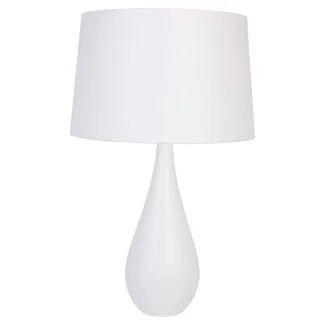 HELLUX VESE - biała / biały abażur 4112209