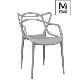 Modesto Design C1034.GREY MODESTO krzesło HILO szare - polipropylen