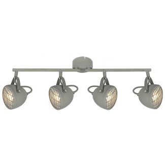 CANDELLUX 94-68071 PENT LISTWA 4X50W GU10 BETONOWY SZARY