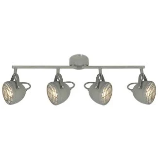 CANDELLUX 94-68071 PENT LISTWA 4X50W GU10 BETONOWY SZARY