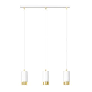 EMIBIG 815/3 LAMPA WISZĄCA FUMIKO 3 WH/GOLD