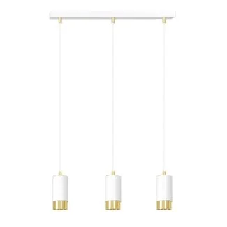 EMIBIG 815/3 LAMPA WISZĄCA FUMIKO 3 WH/GOLD