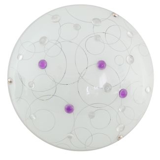 CANDELLUX 13-58997 ASTRO PLAFON 30 1X10W LED 4000K FIOLETOWY 860 LM