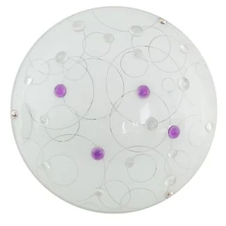 CANDELLUX 13-58997 ASTRO PLAFON 30 1X10W LED 4000K FIOLETOWY 860 LM