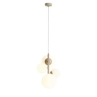 ALDEX 1091L17 LAMPA WISZĄCA BLOOM 4 KOLOR BEŻOWY