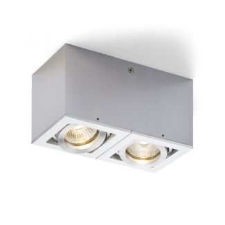 RENDL R10120 BERIT II aluminium 230V GU10 2x50W