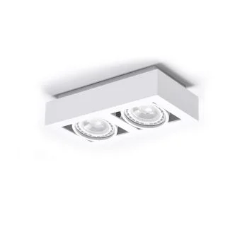 AZZARDO AZ4440 NIKEA 2 ES111 WH TECHNICAL EXPOSED DOWNLIGHT WHITE