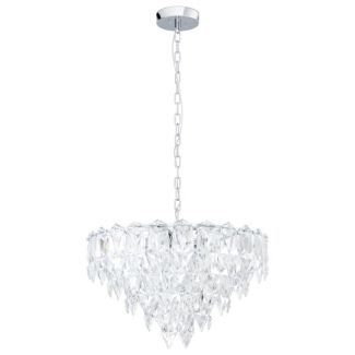 EGLO 39724 LAMPA CARVARIO OPRAWA WISZĄCA HL/10 E14 CHROM/KLAR CARVARIO