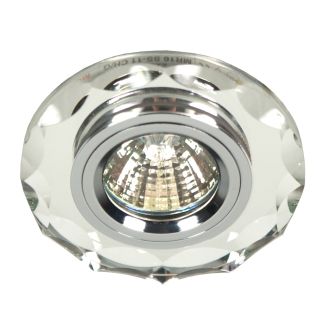 CANDELLUX 2230613 SS-12 CH/WH MR16 CHROM OPR. STROP. STAŁA OKRĄGŁA SZKŁO BEZBARWNE