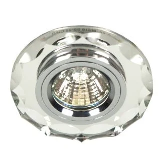 CANDELLUX 2230613 SS-12 CH/WH MR16 CHROM OPR. STROP. STAŁA OKRĄGŁA SZKŁO BEZBARWNE
