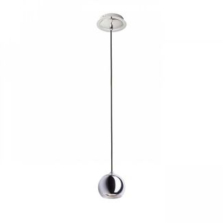 RENDL R12086 DESTY I wisząca czarna chrom 230V GU10 50W