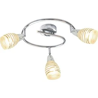 CANDELLUX 98-55705 JUBILAT SPIRALA 3X40W E14 CHROM