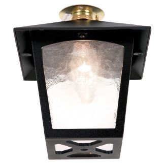 ELSTEAD BL6C-BLACK Plafon ogrodowy York - 1 PŁ