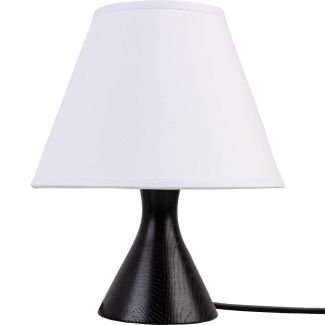 HELLUX 4113619 Bois lampa stołowa - czarny