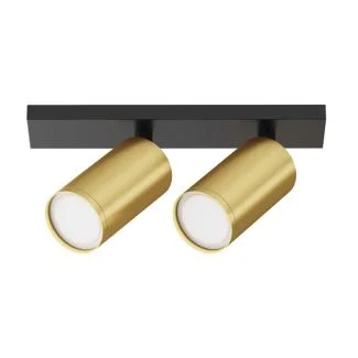 MAYTONI C051CL-U-02BMG FOCUS S lampa sufitowa czarny,złoty