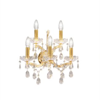 KOLARZ 3844.63+2.3.SPT SCHC�NBRUNN lampa ścienna złoto 24K