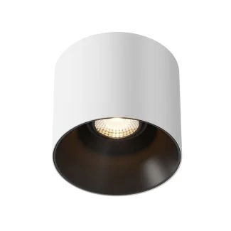 MAYTONI Alfa LED C064CL-01-25W3K-D-RD-WB Lampa sufitowa - kolor Biały,Czarny