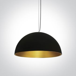 ONE LIGHT 63022A/B/BS Diasello 2 czarno-mosiężna lampa wisząca E27 20W