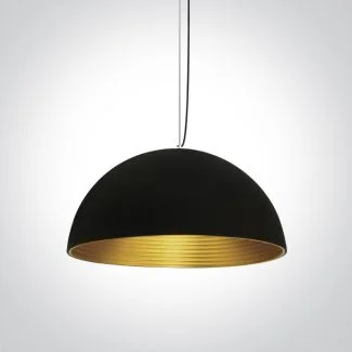 ONE LIGHT 63022A/B/BS Diasello 2 czarno-mosiężna lampa wisząca E27 20W