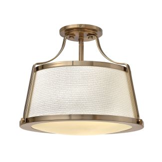 ELSTEAD Charlotte HK-CHARLOTTE-SF-BC 3 Light Semi-Flush - Brushed Caramel