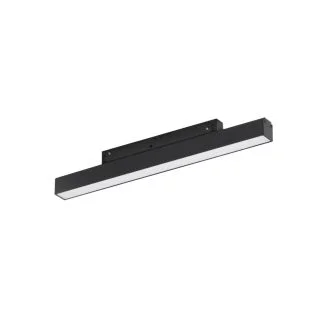 AZZARDO AZ4603 SAGA TRACK MAGNETIC 12W MILKY120 3000K BK TECHNICAL TRACK BLACK reflektor do szyny magnetycznej