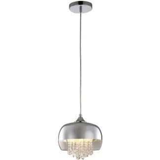 MILAGRO 3802 LAMPA WISZĄCA LUNA 1XE14 LED