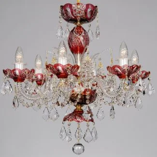 ECRYSTAL ZYR-06 Galaxy-red SP (SPECTRA Swarovski)