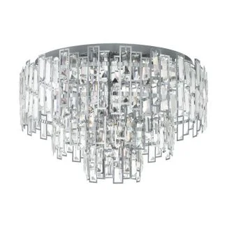 EGLO 39624 LAMPA CALMEILLES 1 OPRAWA SUFITOWA DL/10 Ø630 CHROM/KRISTALL CALMEILLES 1