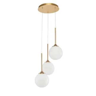 Luces Exclusivas PEREZ LE41747 LAMPA WISZĄCA złoty,biały