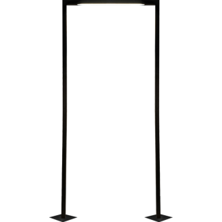 ANTIGO Lampa stojąca ogrodowa Taketa - Antracyt (2140 mm) 9929