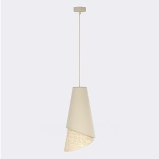 EMIBIG 1620/1 MODA 1 MO RATTAN LAMPA WISZĄCA