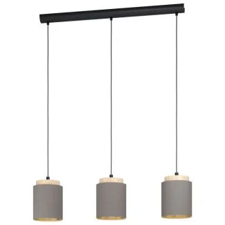 EGLO 99446 LAMPA ALBARIZA OPRAWA WISZĄCA HL/3 E27 SW/HOLZ/CAPPUCCINO ALBARIZA